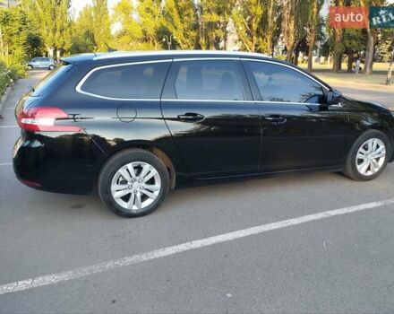 Черный Пежо 308, объемом двигателя 1.56 л и пробегом 205 тыс. км за 8800 $, фото 11 на Automoto.ua