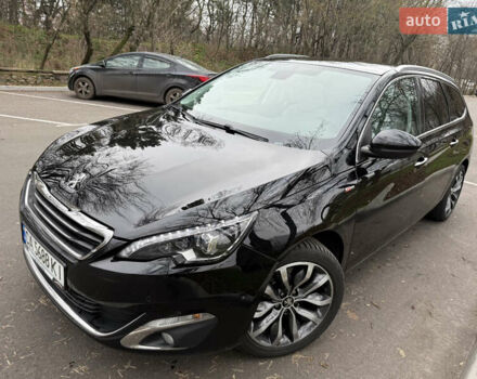 Чорний Пежо 308, об'ємом двигуна 2 л та пробігом 211 тис. км за 11900 $, фото 8 на Automoto.ua