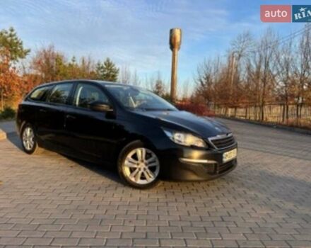 Черный Пежо 308, объемом двигателя 1.56 л и пробегом 286 тыс. км за 8000 $, фото 1 на Automoto.ua