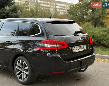 Черный Пежо 308, объемом двигателя 2 л и пробегом 211 тыс. км за 11999 $, фото 16 на Automoto.ua