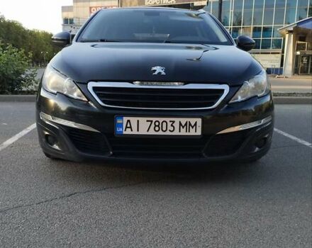 Черный Пежо 308, объемом двигателя 1.56 л и пробегом 205 тыс. км за 8800 $, фото 3 на Automoto.ua