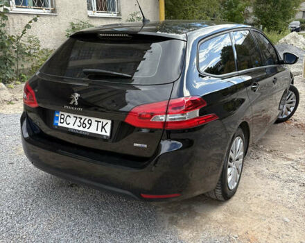 Чорний Пежо 308, об'ємом двигуна 1.56 л та пробігом 235 тис. км за 8500 $, фото 7 на Automoto.ua