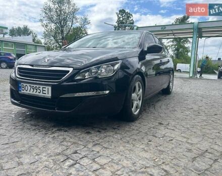 Чорний Пежо 308, об'ємом двигуна 1.56 л та пробігом 265 тис. км за 7600 $, фото 4 на Automoto.ua