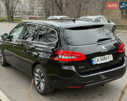 Чорний Пежо 308, об'ємом двигуна 2 л та пробігом 211 тис. км за 11900 $, фото 15 на Automoto.ua