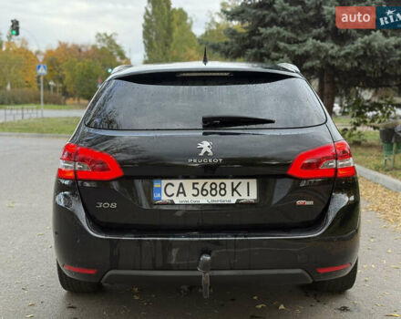Черный Пежо 308, объемом двигателя 2 л и пробегом 209 тыс. км за 12950 $, фото 13 на Automoto.ua