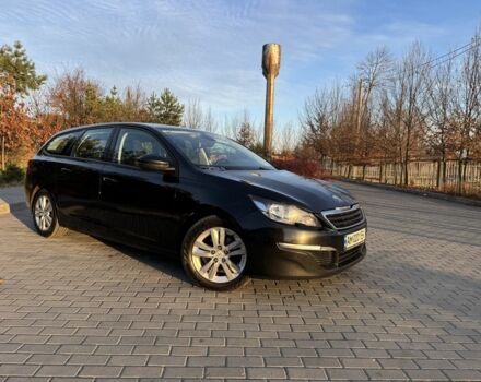 Черный Пежо 308, объемом двигателя 1.56 л и пробегом 286 тыс. км за 9500 $, фото 2 на Automoto.ua