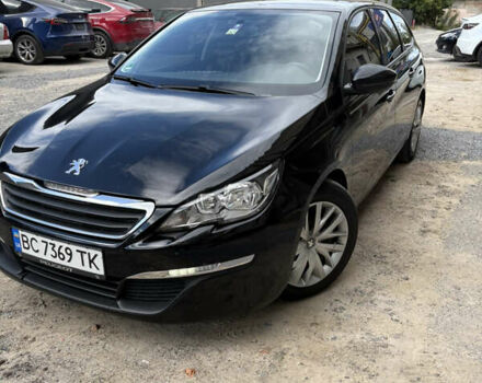 Чорний Пежо 308, об'ємом двигуна 1.56 л та пробігом 235 тис. км за 8500 $, фото 1 на Automoto.ua