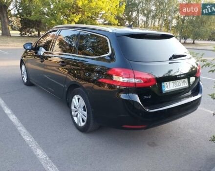 Черный Пежо 308, объемом двигателя 1.56 л и пробегом 205 тыс. км за 8800 $, фото 2 на Automoto.ua