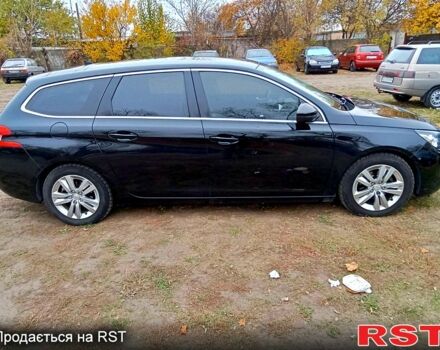 Чорний Пежо 308, об'ємом двигуна 1.6 л та пробігом 226 тис. км за 9950 $, фото 1 на Automoto.ua