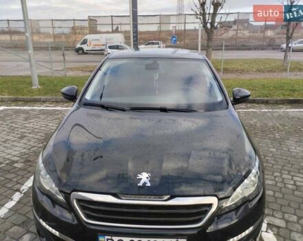 Черный Пежо 308, объемом двигателя 1.56 л и пробегом 320 тыс. км за 9001 $, фото 5 на Automoto.ua