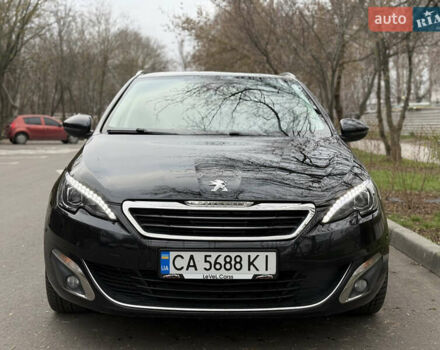 Чорний Пежо 308, об'ємом двигуна 2 л та пробігом 211 тис. км за 11900 $, фото 5 на Automoto.ua