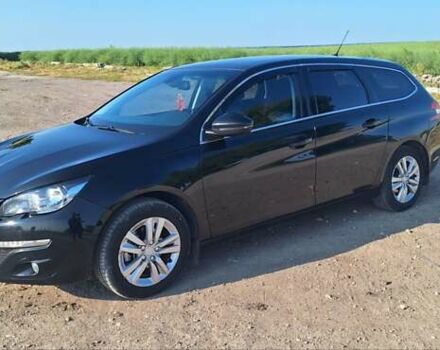 Чорний Пежо 308, об'ємом двигуна 1.56 л та пробігом 238 тис. км за 9200 $, фото 1 на Automoto.ua