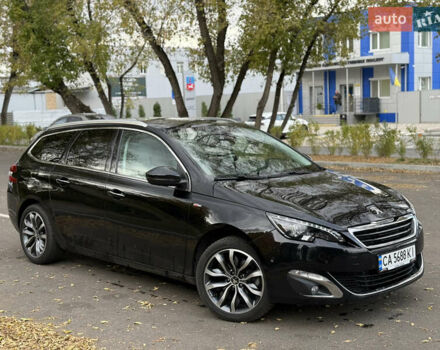 Черный Пежо 308, объемом двигателя 2 л и пробегом 211 тыс. км за 11999 $, фото 11 на Automoto.ua