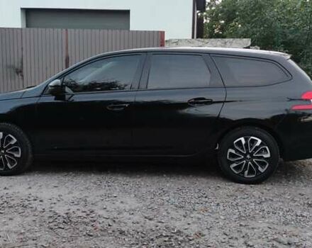 Черный Пежо 308, объемом двигателя 1.56 л и пробегом 260 тыс. км за 7800 $, фото 4 на Automoto.ua
