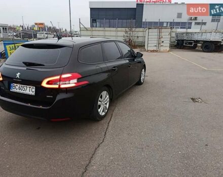 Чорний Пежо 308, об'ємом двигуна 1.56 л та пробігом 163 тис. км за 10400 $, фото 7 на Automoto.ua