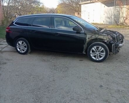Черный Пежо 308, объемом двигателя 1.6 л и пробегом 193 тыс. км за 4950 $, фото 1 на Automoto.ua