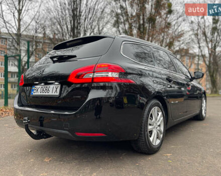 Чорний Пежо 308, об'ємом двигуна 1.6 л та пробігом 153 тис. км за 9200 $, фото 9 на Automoto.ua