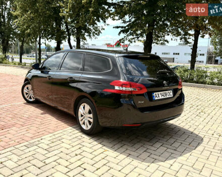 Чорний Пежо 308, об'ємом двигуна 1.56 л та пробігом 212 тис. км за 7400 $, фото 8 на Automoto.ua