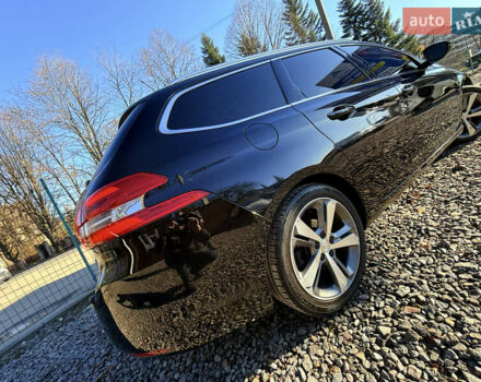 Черный Пежо 308, объемом двигателя 1.56 л и пробегом 200 тыс. км за 10999 $, фото 16 на Automoto.ua