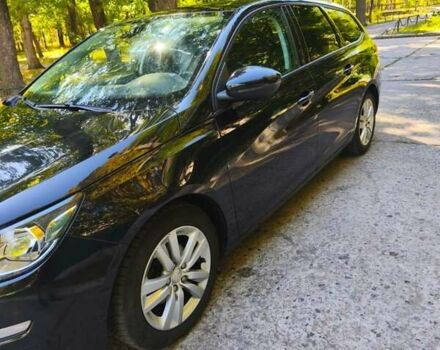 Черный Пежо 308, объемом двигателя 1.56 л и пробегом 221 тыс. км за 9500 $, фото 10 на Automoto.ua