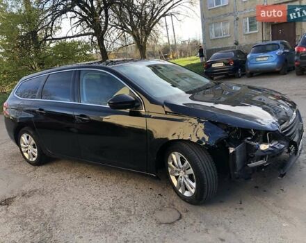 Черный Пежо 308, объемом двигателя 1.56 л и пробегом 190 тыс. км за 6999 $, фото 11 на Automoto.ua