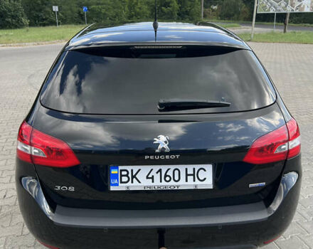 Чорний Пежо 308, об'ємом двигуна 1.56 л та пробігом 280 тис. км за 7700 $, фото 7 на Automoto.ua
