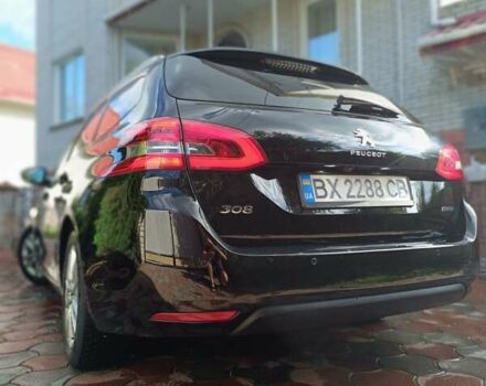 Чорний Пежо 308, об'ємом двигуна 1.6 л та пробігом 199 тис. км за 10100 $, фото 20 на Automoto.ua