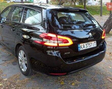 Черный Пежо 308, объемом двигателя 1.6 л и пробегом 270 тыс. км за 7800 $, фото 2 на Automoto.ua