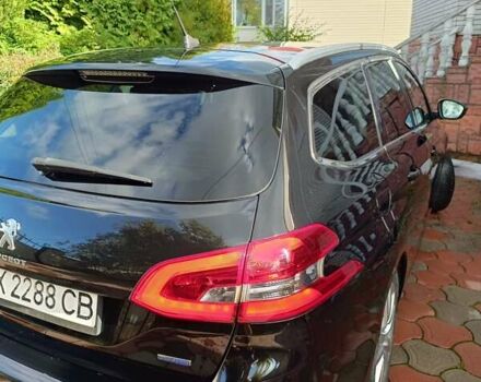 Чорний Пежо 308, об'ємом двигуна 1.6 л та пробігом 199 тис. км за 10100 $, фото 17 на Automoto.ua