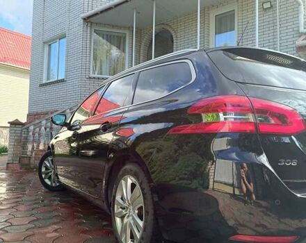 Чорний Пежо 308, об'ємом двигуна 1.6 л та пробігом 199 тис. км за 10100 $, фото 19 на Automoto.ua