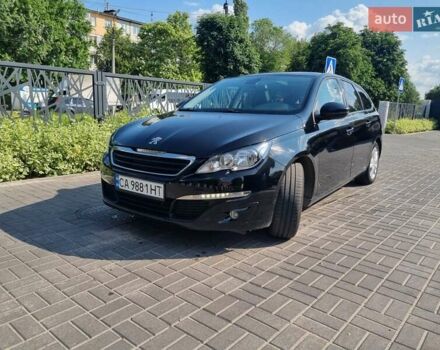 Черный Пежо 308, объемом двигателя 1.56 л и пробегом 200 тыс. км за 9900 $, фото 4 на Automoto.ua