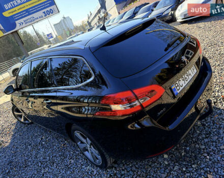 Черный Пежо 308, объемом двигателя 1.56 л и пробегом 200 тыс. км за 10999 $, фото 22 на Automoto.ua