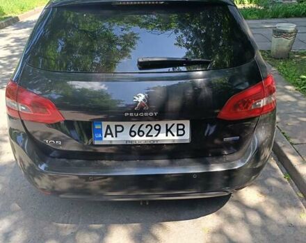 Чорний Пежо 308, об'ємом двигуна 1.56 л та пробігом 272 тис. км за 9000 $, фото 6 на Automoto.ua