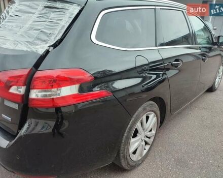 Черный Пежо 308, объемом двигателя 1.56 л и пробегом 180 тыс. км за 5900 $, фото 8 на Automoto.ua