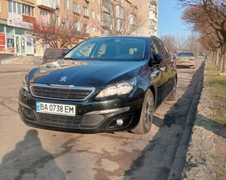 Чорний Пежо 308, об'ємом двигуна 1.56 л та пробігом 213 тис. км за 9100 $, фото 3 на Automoto.ua