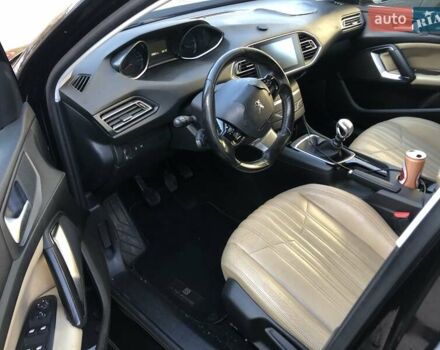 Черный Пежо 308, объемом двигателя 1.56 л и пробегом 190 тыс. км за 6999 $, фото 2 на Automoto.ua