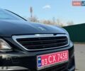 Черный Пежо 308, объемом двигателя 1.56 л и пробегом 289 тыс. км за 7700 $, фото 1 на Automoto.ua