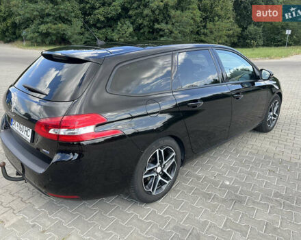 Чорний Пежо 308, об'ємом двигуна 1.56 л та пробігом 280 тис. км за 7700 $, фото 5 на Automoto.ua