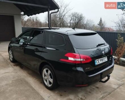 Чорний Пежо 308, об'ємом двигуна 1.56 л та пробігом 226 тис. км за 10500 $, фото 3 на Automoto.ua