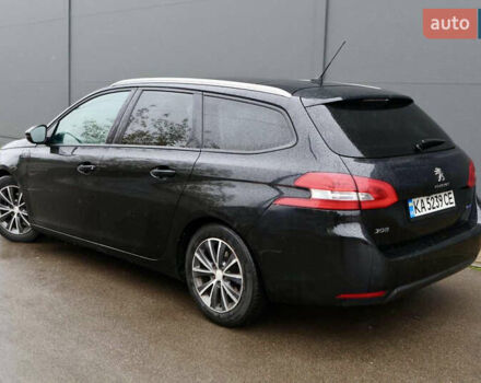 Черный Пежо 308, объемом двигателя 1.56 л и пробегом 279 тыс. км за 7100 $, фото 7 на Automoto.ua