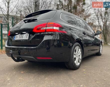 Чорний Пежо 308, об'ємом двигуна 1.6 л та пробігом 153 тис. км за 9200 $, фото 8 на Automoto.ua