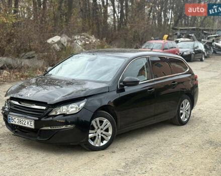 Черный Пежо 308, объемом двигателя 1.56 л и пробегом 198 тыс. км за 5799 $, фото 2 на Automoto.ua