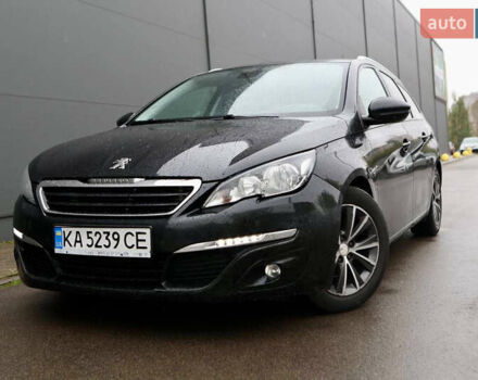 Черный Пежо 308, объемом двигателя 1.56 л и пробегом 279 тыс. км за 7100 $, фото 4 на Automoto.ua