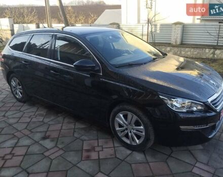 Черный Пежо 308, объемом двигателя 1.56 л и пробегом 162 тыс. км за 8800 $, фото 4 на Automoto.ua