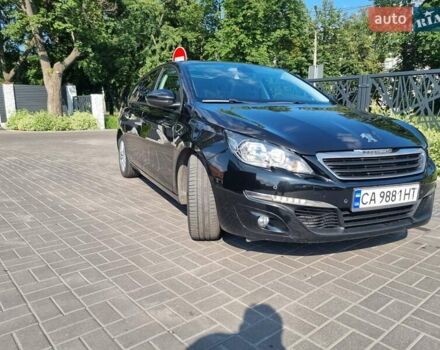 Черный Пежо 308, объемом двигателя 1.56 л и пробегом 200 тыс. км за 9900 $, фото 10 на Automoto.ua