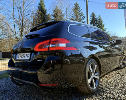 Черный Пежо 308, объемом двигателя 1.56 л и пробегом 200 тыс. км за 10999 $, фото 12 на Automoto.ua