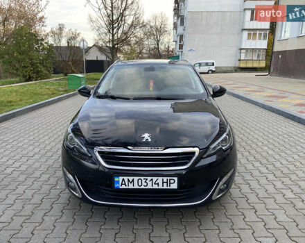 Чорний Пежо 308, об'ємом двигуна 2 л та пробігом 224 тис. км за 12200 $, фото 2 на Automoto.ua