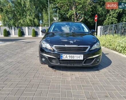 Черный Пежо 308, объемом двигателя 1.56 л и пробегом 200 тыс. км за 9900 $, фото 16 на Automoto.ua