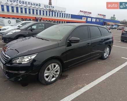 Чорний Пежо 308, об'ємом двигуна 1.56 л та пробігом 163 тис. км за 10400 $, фото 5 на Automoto.ua