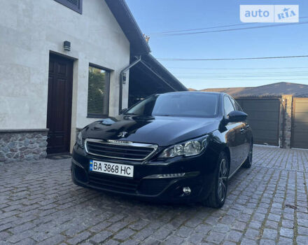 Черный Пежо 308, объемом двигателя 1.56 л и пробегом 232 тыс. км за 9999 $, фото 2 на Automoto.ua